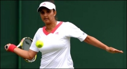 सानिया मिर्ज़ा विंबलडन के दूसरे दौर में