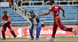 धोनी की बदौलत भारत ने बनाए 188 रन