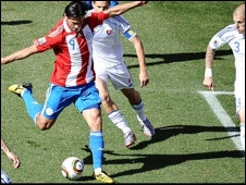 फीफा: पराग्वे ने स्लोवाकिया को 2-0 से हराया