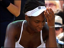 वीनस विलियम्स विम्बलडन से बाहर