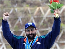 एशियाड 2010: रोंजन सोढ़ी को स्वर्ण पदक