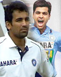 zaheer Khan, Rp singh