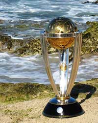 cricket world cup trophy
