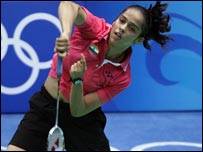 कई बार कमज़ोर दिखाई पड़ीं साइना