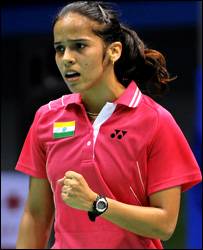 सेमी फ़ाइनल में पहुँची साइना