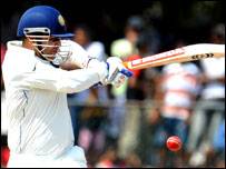 वीरेंदर सहवाग एक रन बनाकर आउट हो गए