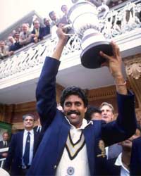 Kapil with 1983 WC (file photo)