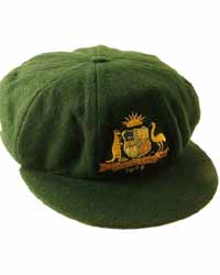 Bradman's baggy green cap