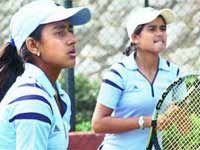 आईटीएफ: भांबरी बहने दूसरे दौर में