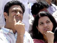 कुंबले की पत्‍नी को कोर्ट ने दी सलाह