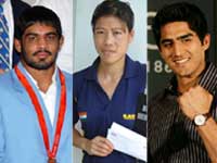 सुशील, विजेंदर, मेरी को खेल रत्‍न
