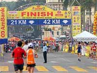 मैराथन दौड़ के बाद धावक की संदिग्‍ध मौत