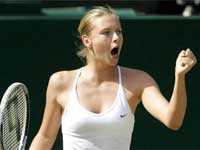 मारिया शारापोवा ने एजारेंका को हराया