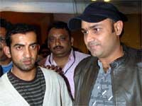 शिविर में नहीं पहुंची सहवाग एण्‍ड कंपनी