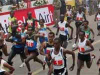 दिल्‍ली हॉफ मैराथन: केन्याई धावक का रिकार्ड