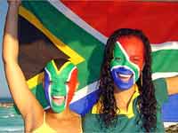 दक्षिण अफ्रीका ने फ्रांस को रौंद कर बाहर किया