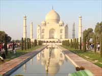 ताज के दीदार से मिट गई विदेशी खिलाड़ियों की थकान