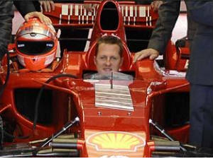 शुमाकर बेकरार है सचिन तेंदुलकर से मिलने के लिए