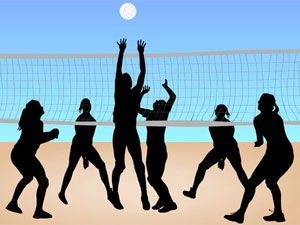 लंदन में ठंड पड़ी तो बीच वालीबाल का मजा होगा किरकिरा