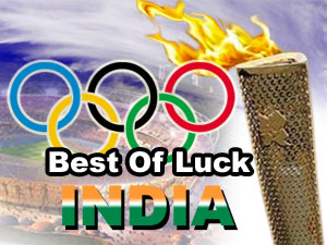 ओलंपिक में 81 खिलाड़ियों को 1.21 अरब लोगों की ओर से गुड लक