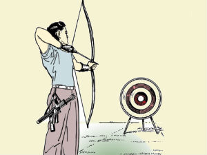 'नेत्रहीन' तीरंदाज ने बनाया विश्‍व रिकॉर्ड