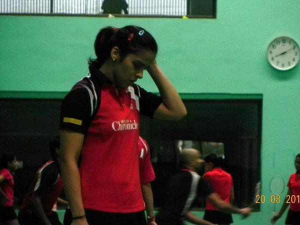 तस्‍वीरों में सायना नेहवाल