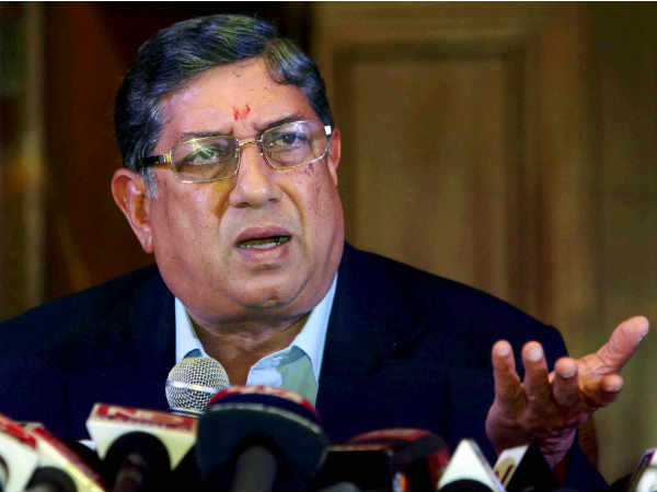 किसी ने इस्‍तीफा देने के लिए नहीं कहा: एन श्रीनिवासन