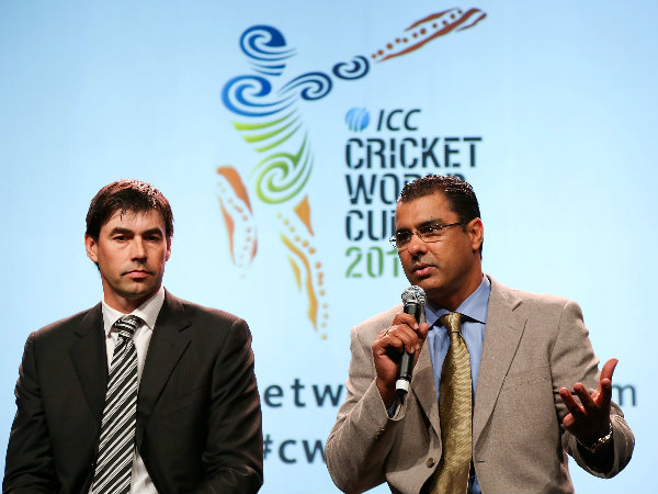 वकार यूनुस और स्‍टीफेन फ्लेमिंग