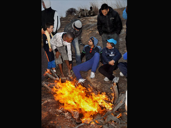 तस्‍वीरें- जीत के बाद टीम इंडिया के खिलाड़ी गये आउटिंग पर