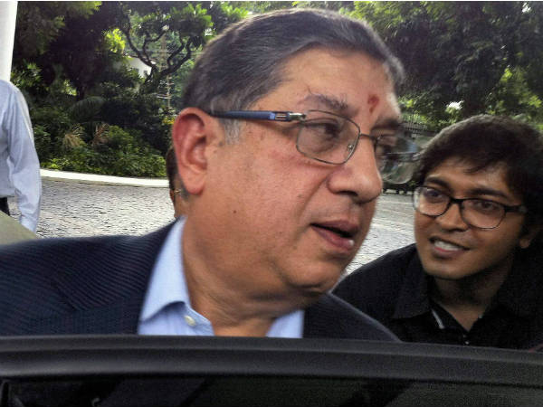 बीसीसीआई के अध्‍यक्ष पद का चुनाव लड़ेंगे श्रीनिवासन