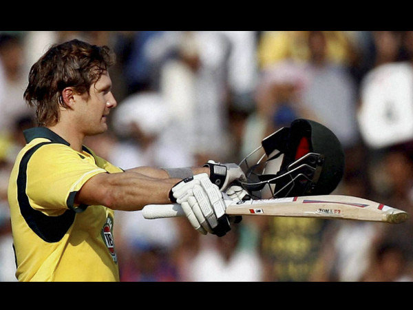 शेन ने बनाए 102 रन 