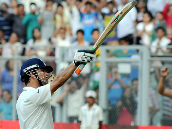 सचिन के शानदार 74 रन। 