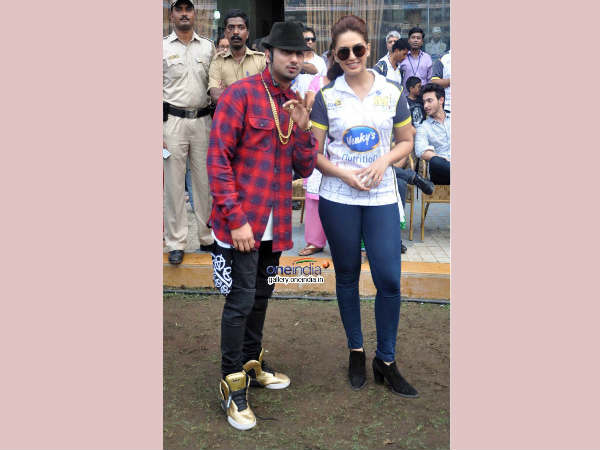 हुमा कुरैशी और हनी सिंह