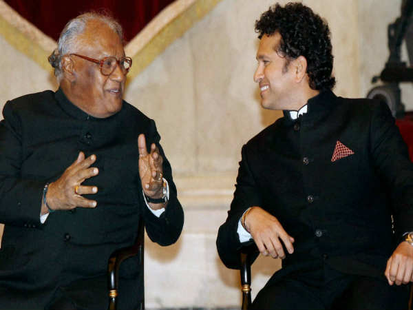 सचिन तेंदुलकर और सीएनआर राव