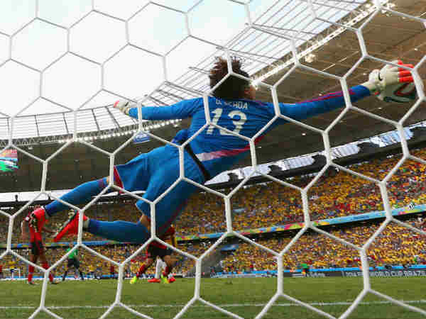 गोलकीपर का लाजवाब अंदाज