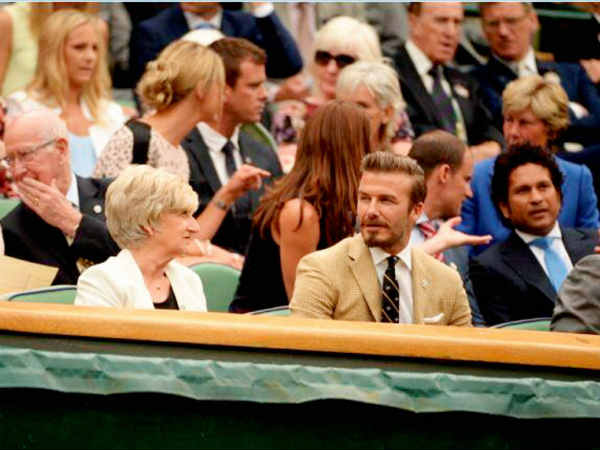 सचिन तेंदुलकर और डेविड बेकहम भी उठा रहे विंबलडन का लुत्‍फ