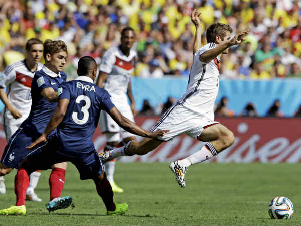 जर्मनी ने लिया बदला 