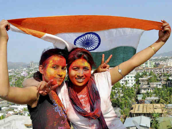 खुश भारतीय