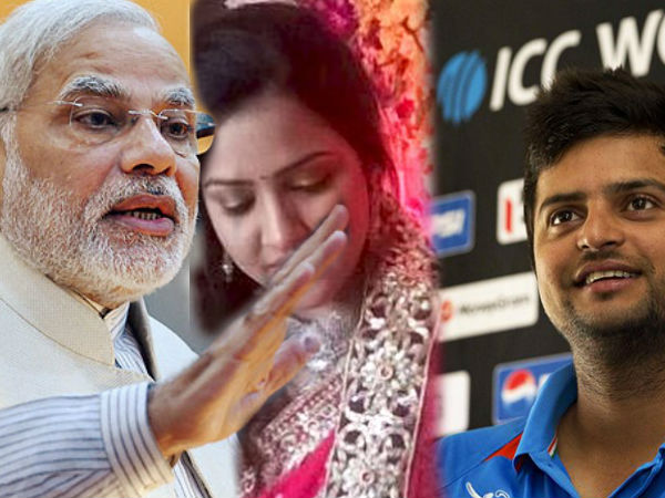 सुरेश रैना की शादी में नहीं आयेंगे नरेन्द्र मोदी, चिट्ठी और गुलदस्ता भेज कर दी बधाई
