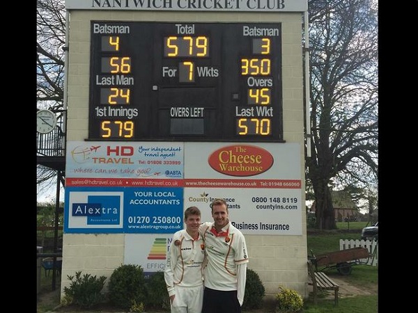 लियम लिविंगस्टोन ने 138 गेंदों पर जड़े 350 रन, टूटा भारत का रिकॉर्ड