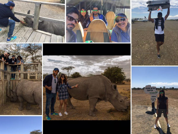 अफ्रीका में रितिका संग छुट्टिया बिता रहे थे रोहित शर्मा, देखें तस्वीरें