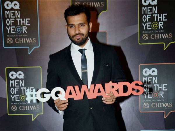 स्टाइलिश रोहित शर्मा बने 'स्पोर्ट्समैन ऑफ द ईयर', देखें तस्वीरें