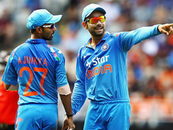 Ajinkya Rahane's batting order changed because of Virat Kohli said MS Dhoni