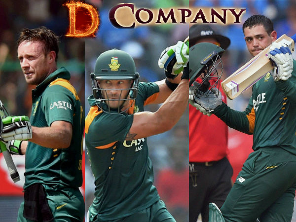 मुंबई वनडे: दक्षिण अफ्रीका की 'D कंपनी' ने टीम इंडिया को मारा, जीत के लिए रखा 439 रन का लक्ष्य