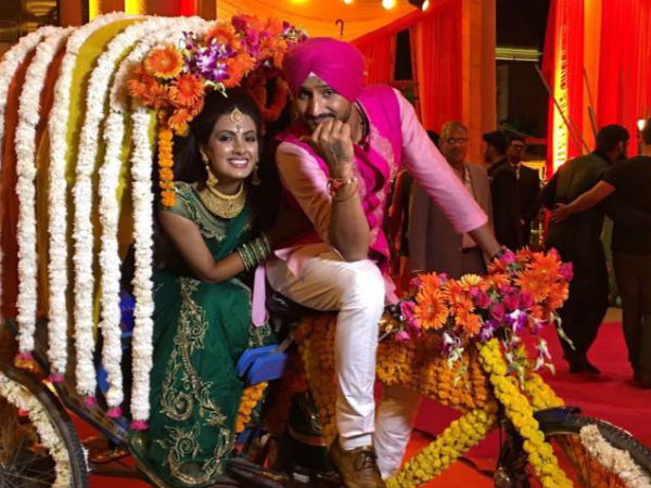 काफी तड़क-भड़क वाली रही भज्जी-गीता की संगीत सेरोमनी, देखें तस्वीरें