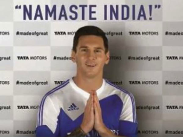 अब नैनो का प्रचार करेंगे स्टार खिलाड़ी मेस्सी, बोले नमस्ते इंडिया