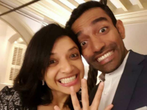 युवी के बाद क्रिकेटर रॉबिन उथप्पा ने भी की अपनी प्रेमिका से सगाई