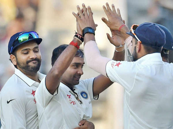 124 रन से हराकर टीम इंडिया ने टेस्ट श्रंखला अपने नाम की