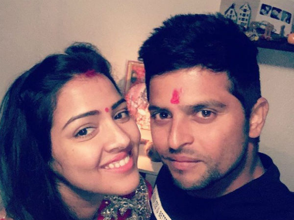 Pics: Cricketer Suresh Raina Holidaying With Wife Priyanka Chaudhary