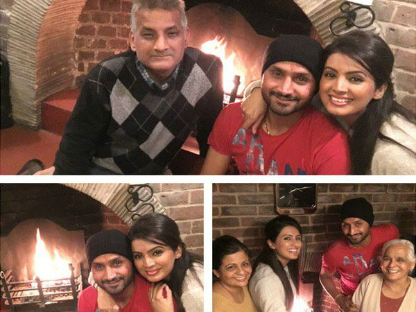 भज्जी ने अपने ससुराल वालों के संग मनाई लोहड़ी, Tweet की तस्वीरें